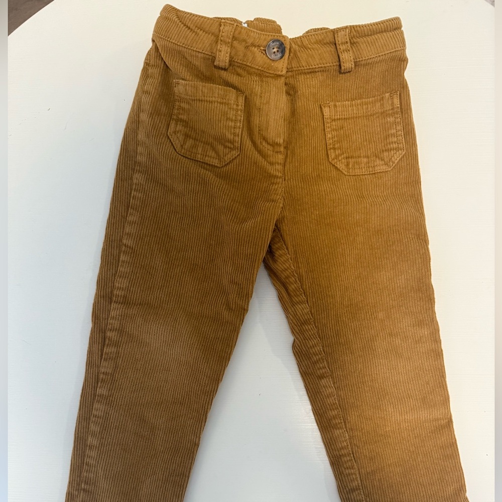 Tartine et Chocolat Golden Corduroy Trousers size 4 years